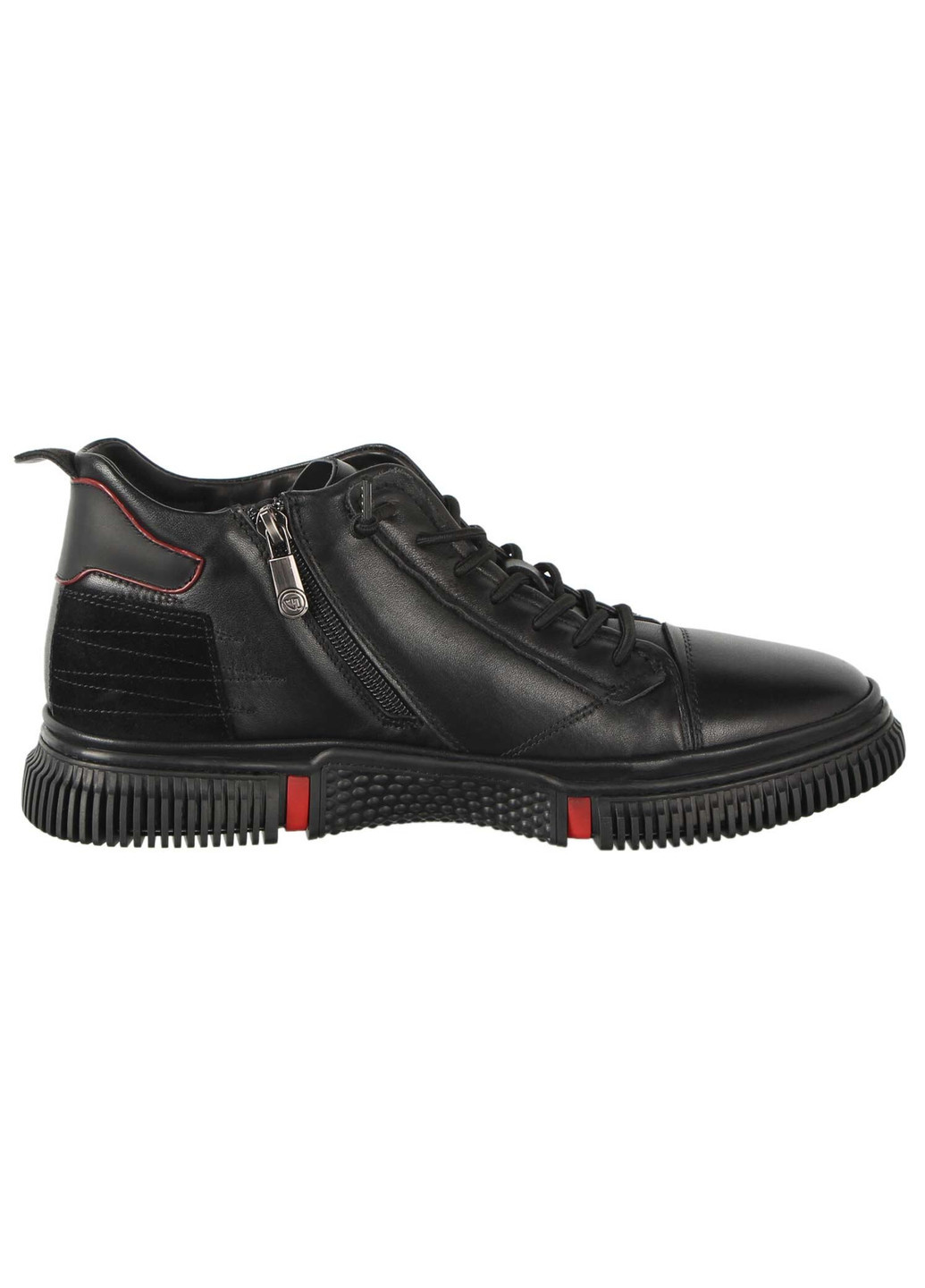 Черные зимние мужские зимние ботинки 196731 Cosottinni