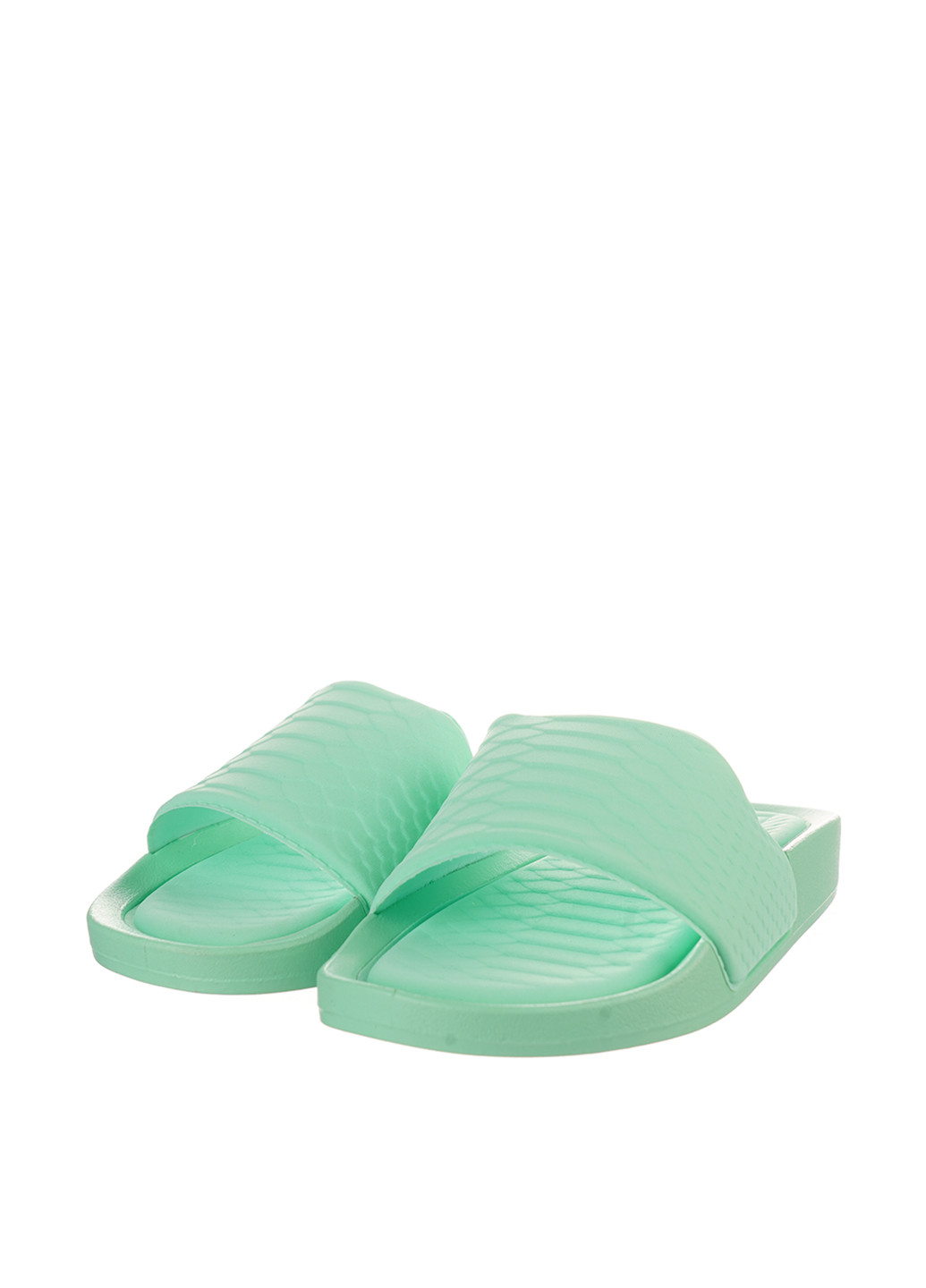 Мятные шлепанцы Sopra