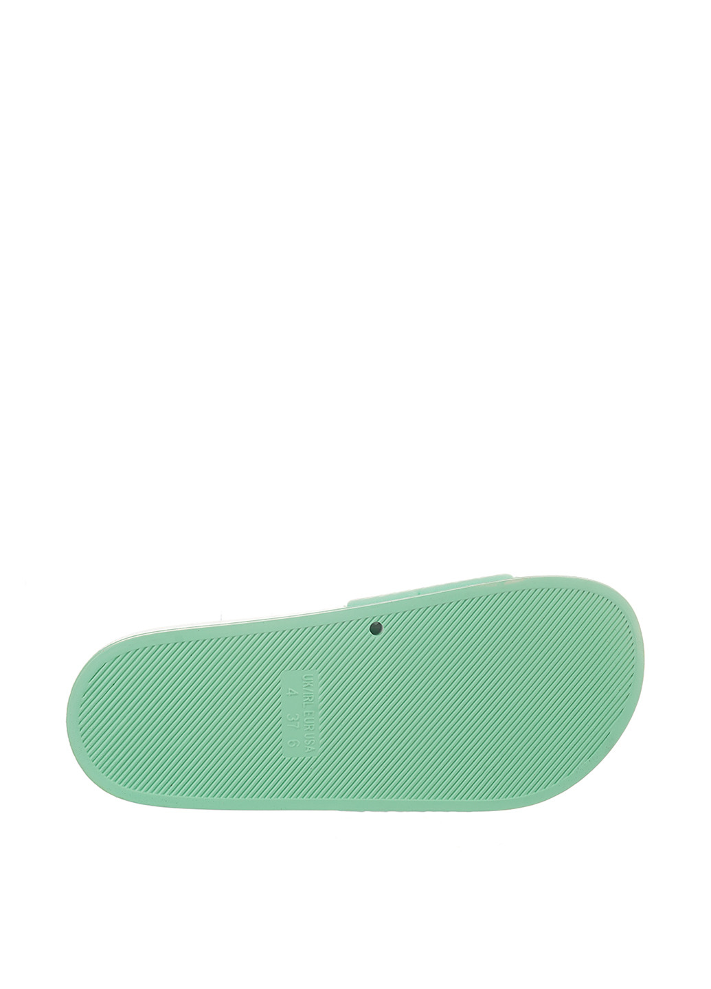 Мятные шлепанцы Sopra