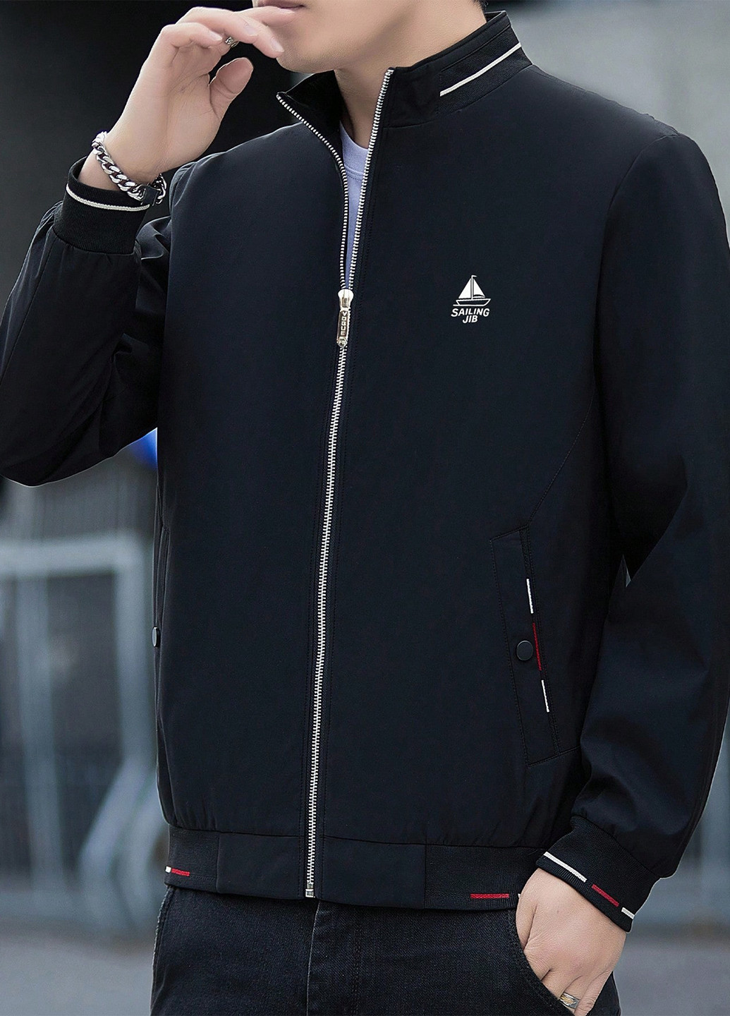 Бомбер SHEIN на блискавці (365439543)