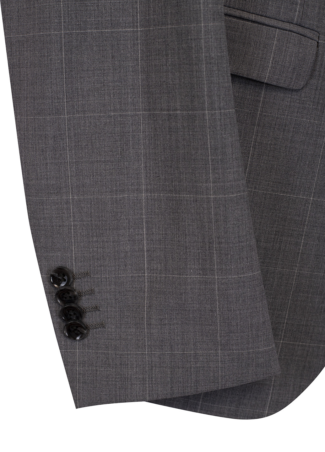 Темно-серый демисезонный костюм (пиджак, брюки) брючный Cinque