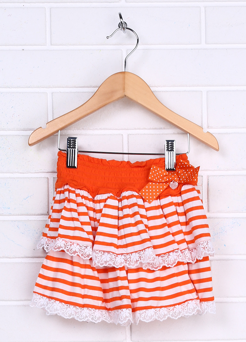 Оранжевая кэжуал юбка Artigli мини