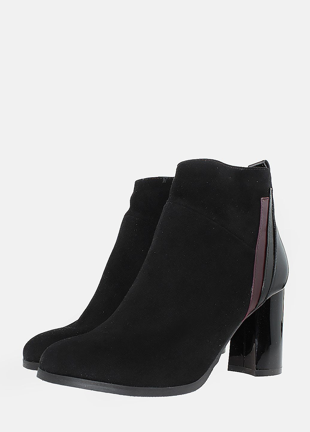 Осенние ботинки rv52152-11 черный Vira из натуральной замши