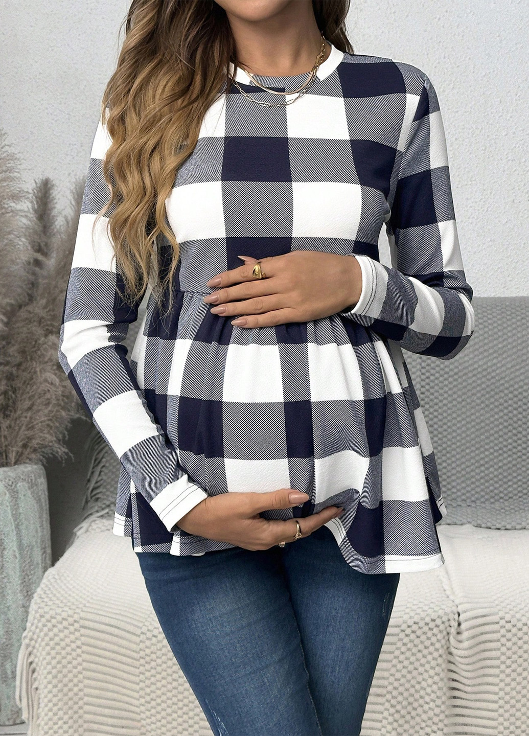 Лонгслив для беременных SHEIN (342382029)