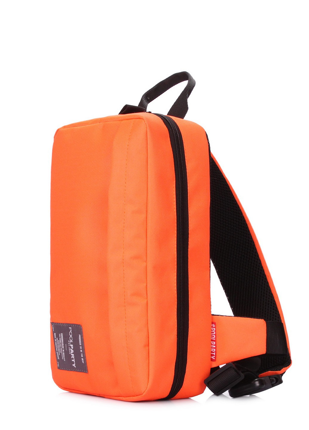 Оранжевый рюкзак-слингпек Jet 33х20х10 см PoolParty (206211624)
