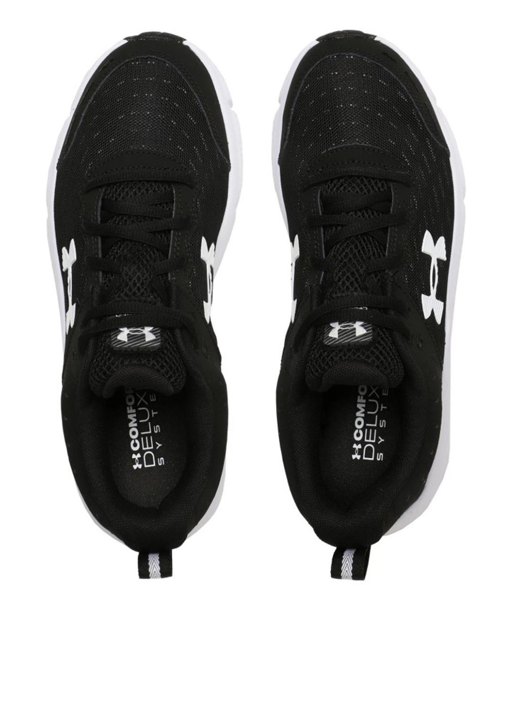 Черные всесезонные кроссовки 3026175-001 Under Armour Charged Assert 10