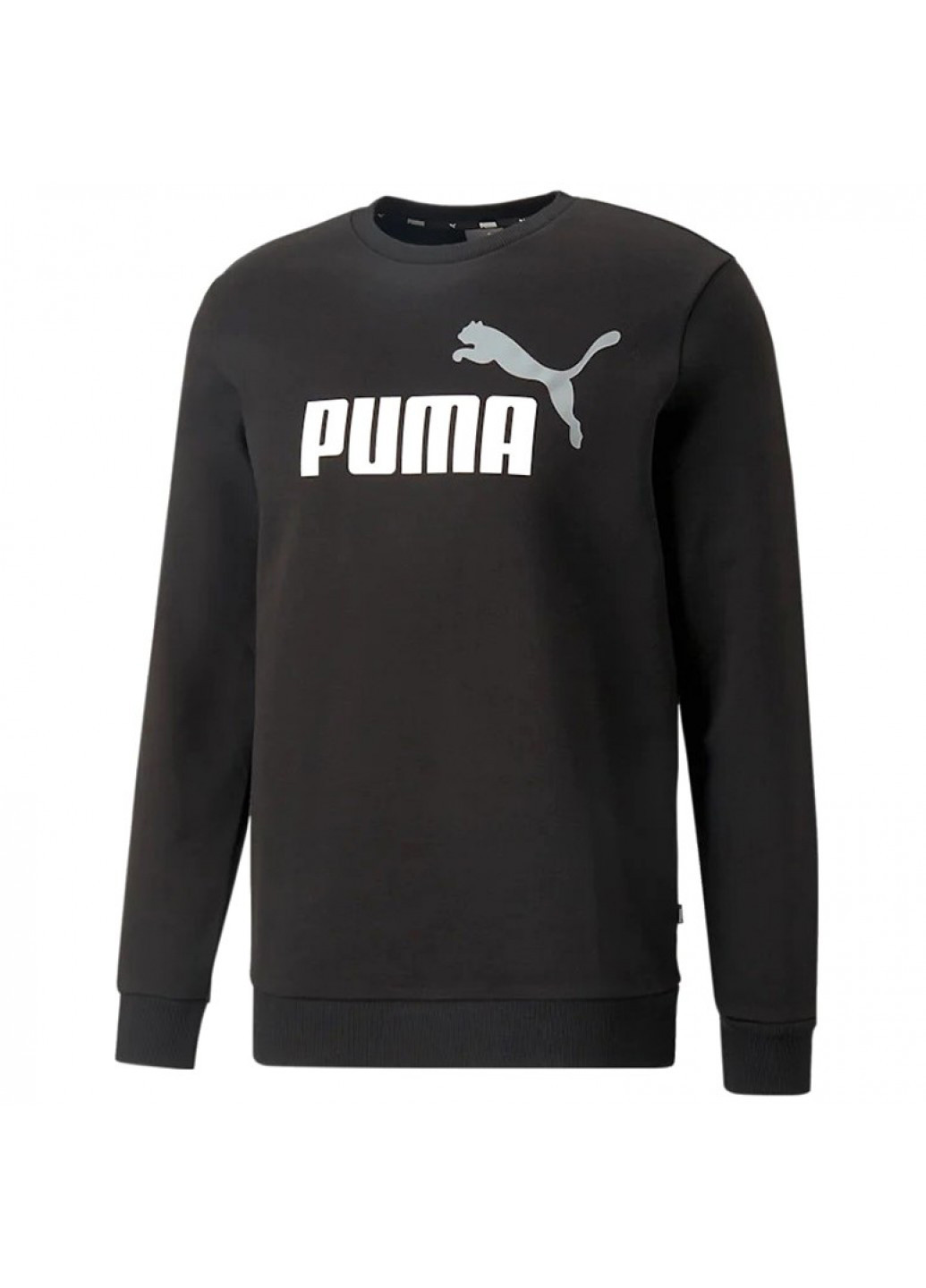 Свiтшот Puma - Прямий крій логотип чорний кежуал бавовна - (265212823)
