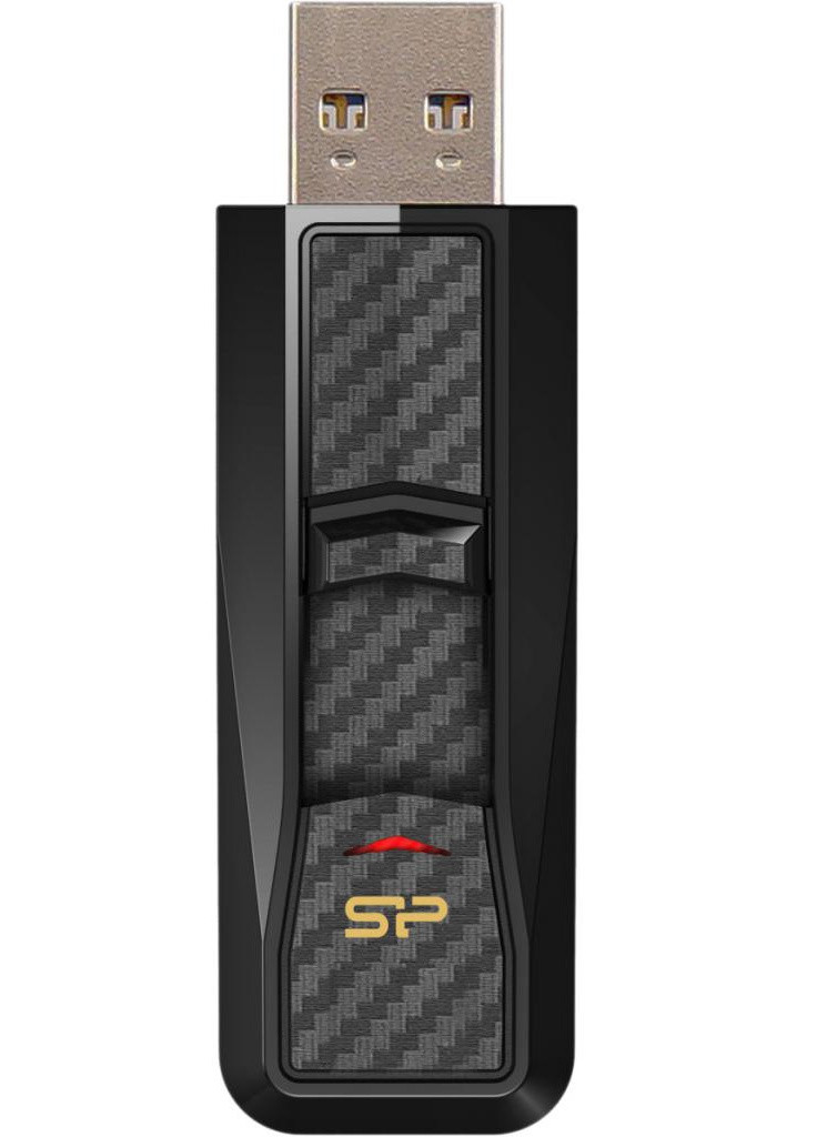 USB флеш накопичувач (SP128GBUF3B50V1K) Silicon Power 128gb blaze b50 black usb 3.0 (232292098)