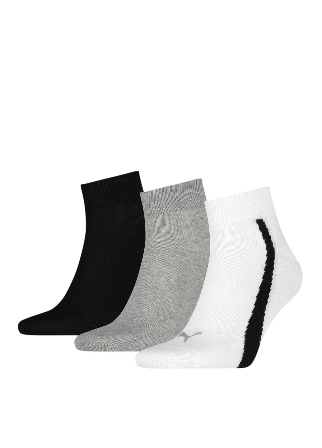 Носки Unisex Lifestyle Quarter Socks 3 pack Puma (252481306)
