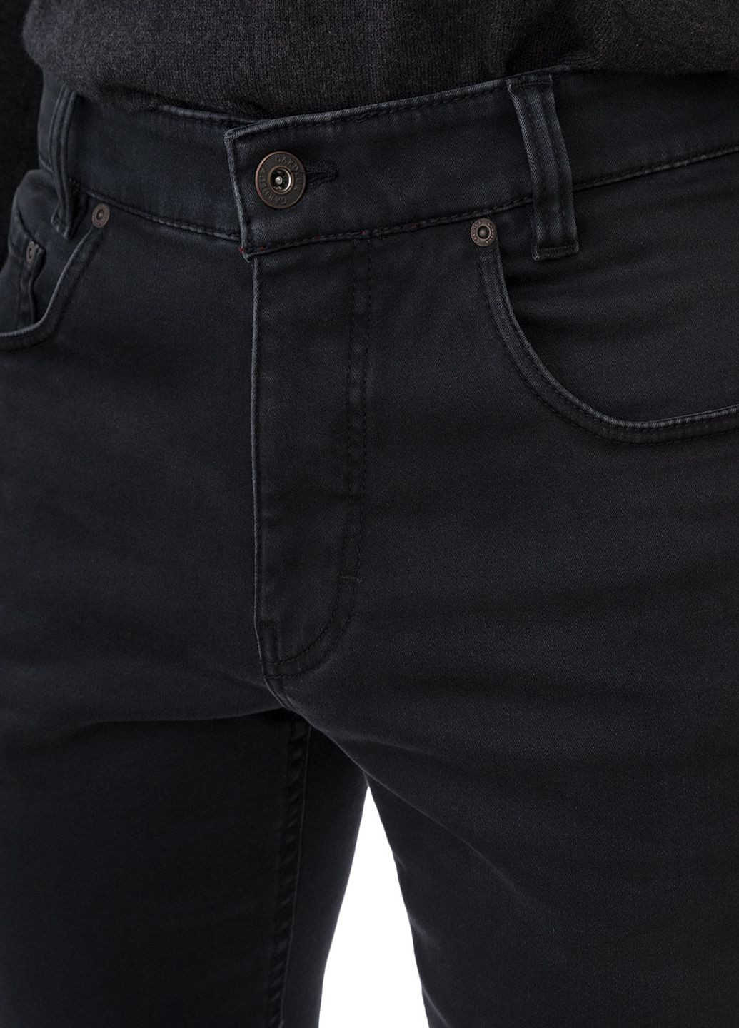 Черные демисезонные джинсы Gardeur