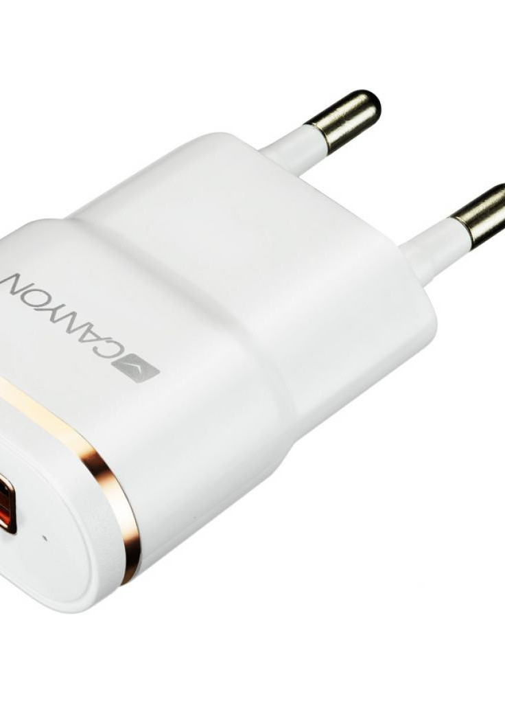 Зарядний пристрій 1xUSB AC (CNE-CHA01WR) Canyon (216638016)