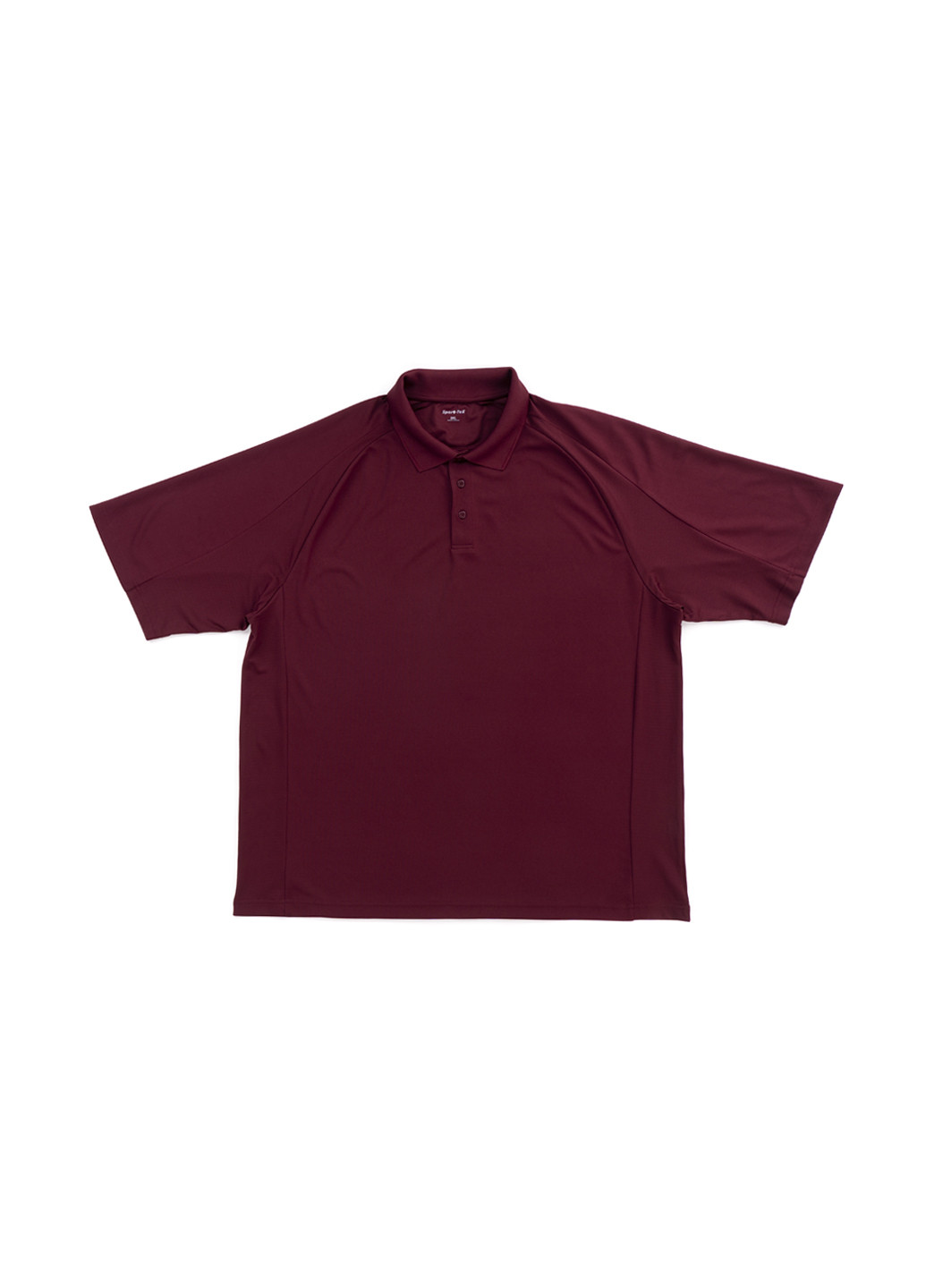 Бордовая футболка-поло для мужчин SPORT TEK однотонная