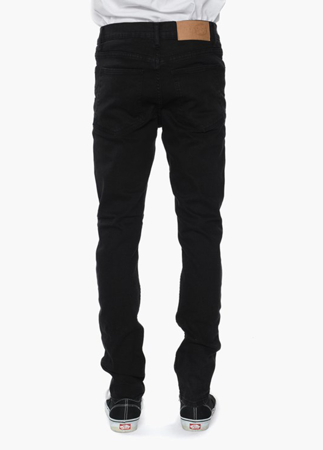 Черные демисезонные зауженные джинсы Cheap Monday