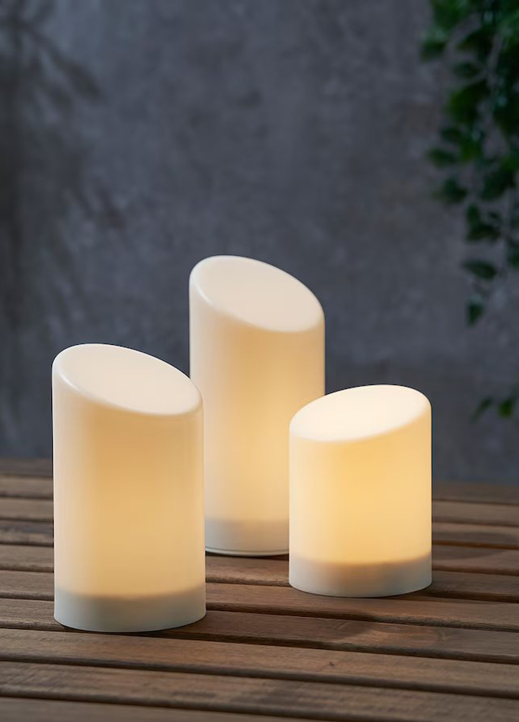 Свічка світлодіодна (3 шт.) IKEA (265796056)