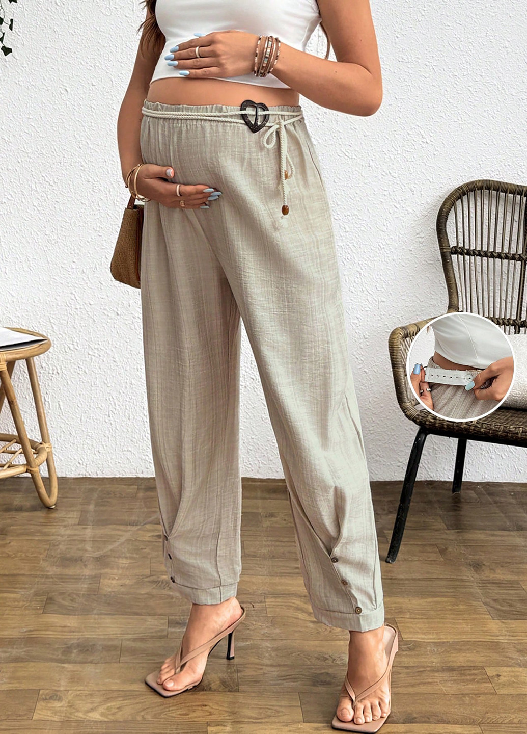 Штани для вагітних SHEIN (364846562)