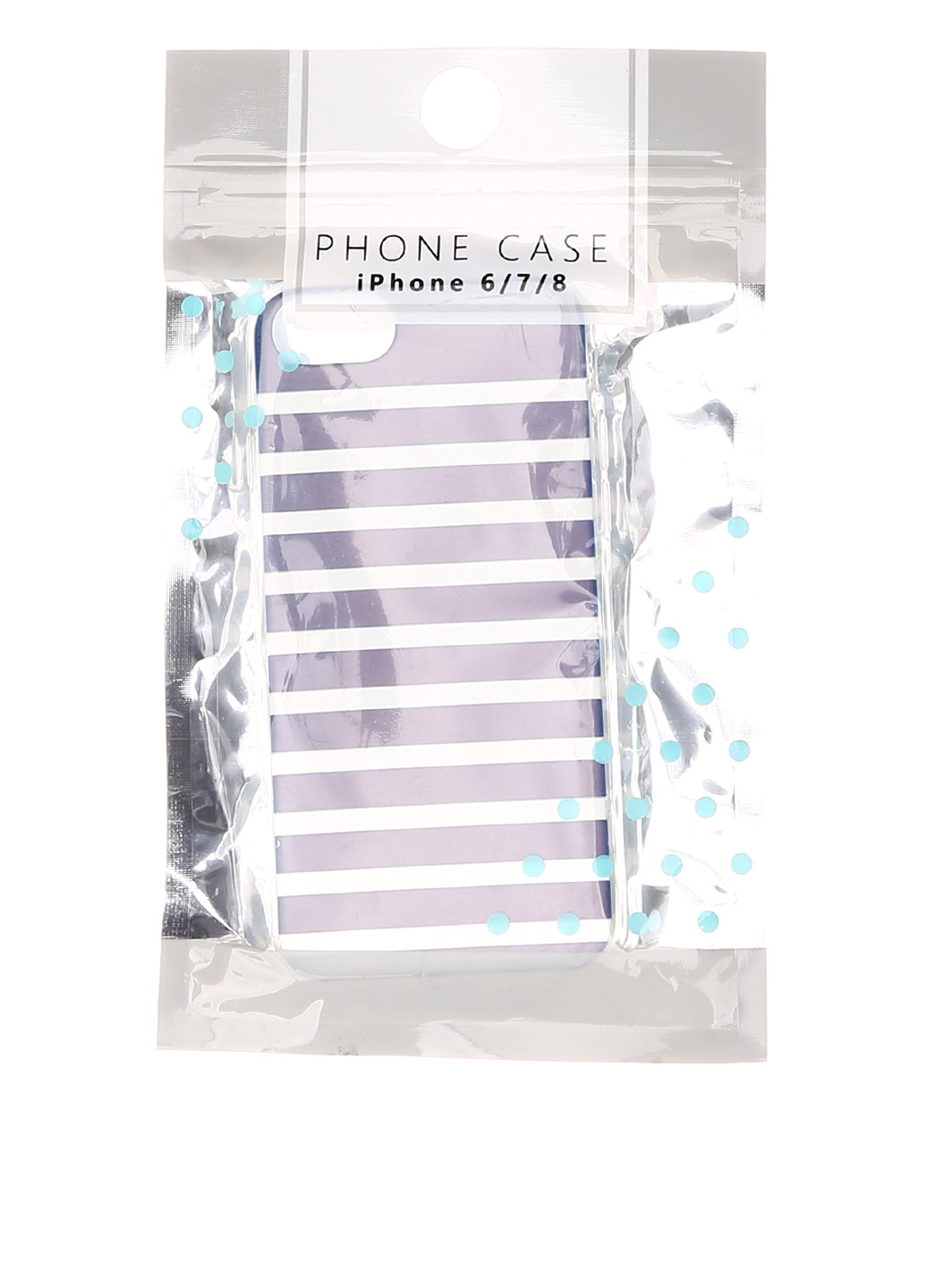 Чехол для iPhone6/7/8 C&A горошек синий
