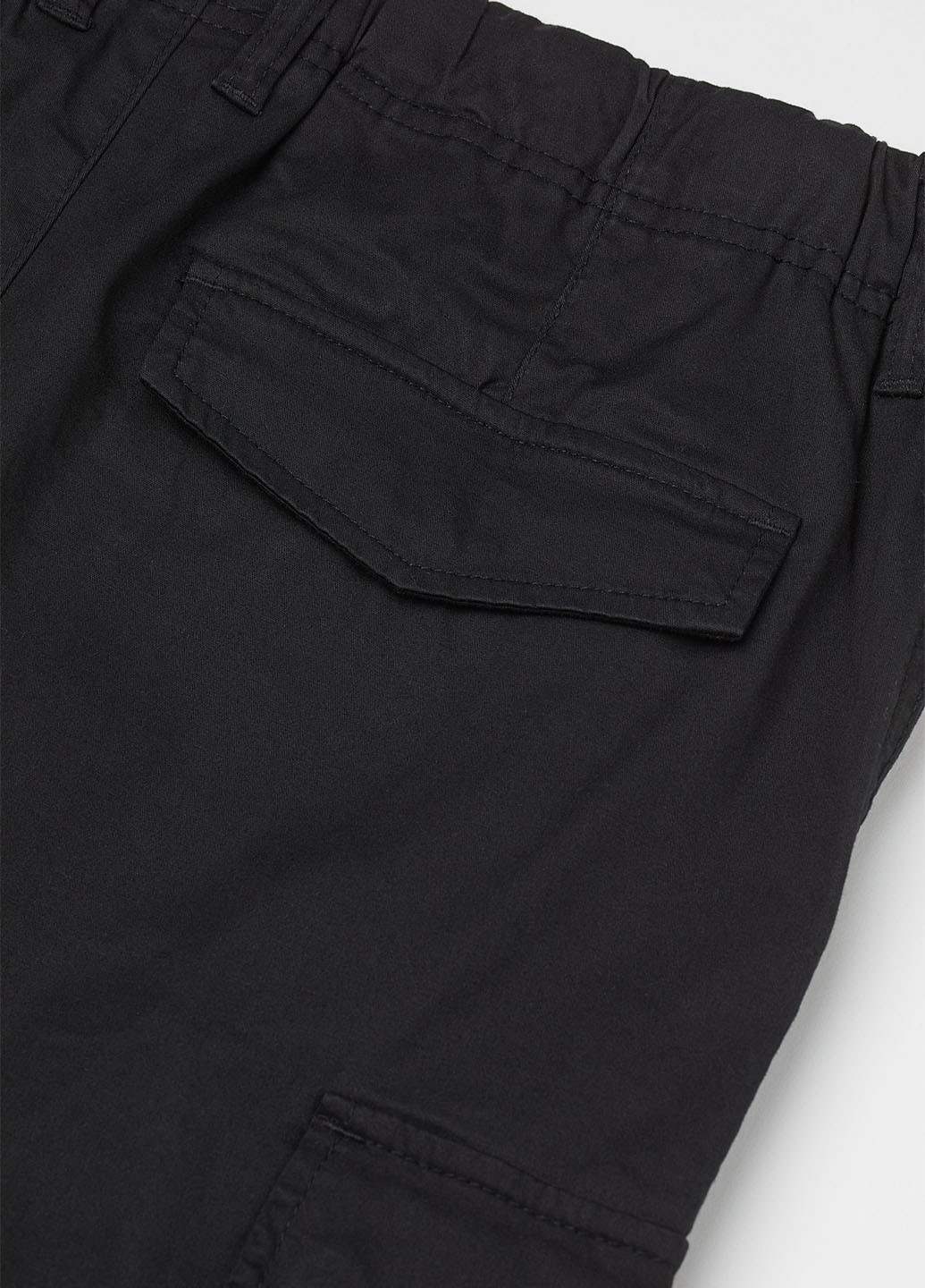 Черные кэжуал демисезонные джоггеры, карго брюки H&M