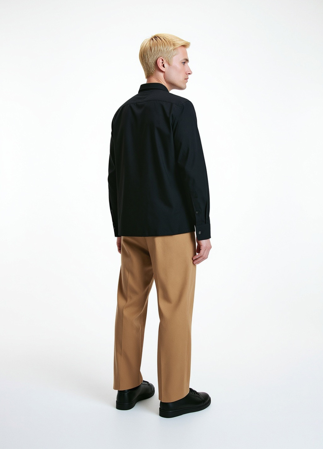 Светло-коричневые классические, кэжуал демисезонные классические брюки Reserved