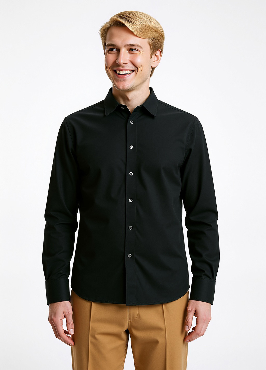 Светло-коричневые классические, кэжуал демисезонные классические брюки Reserved