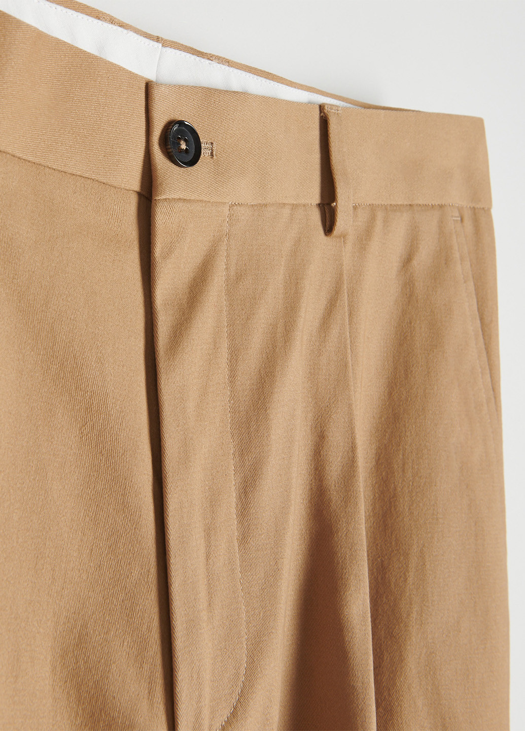 Светло-коричневые классические, кэжуал демисезонные классические брюки Reserved