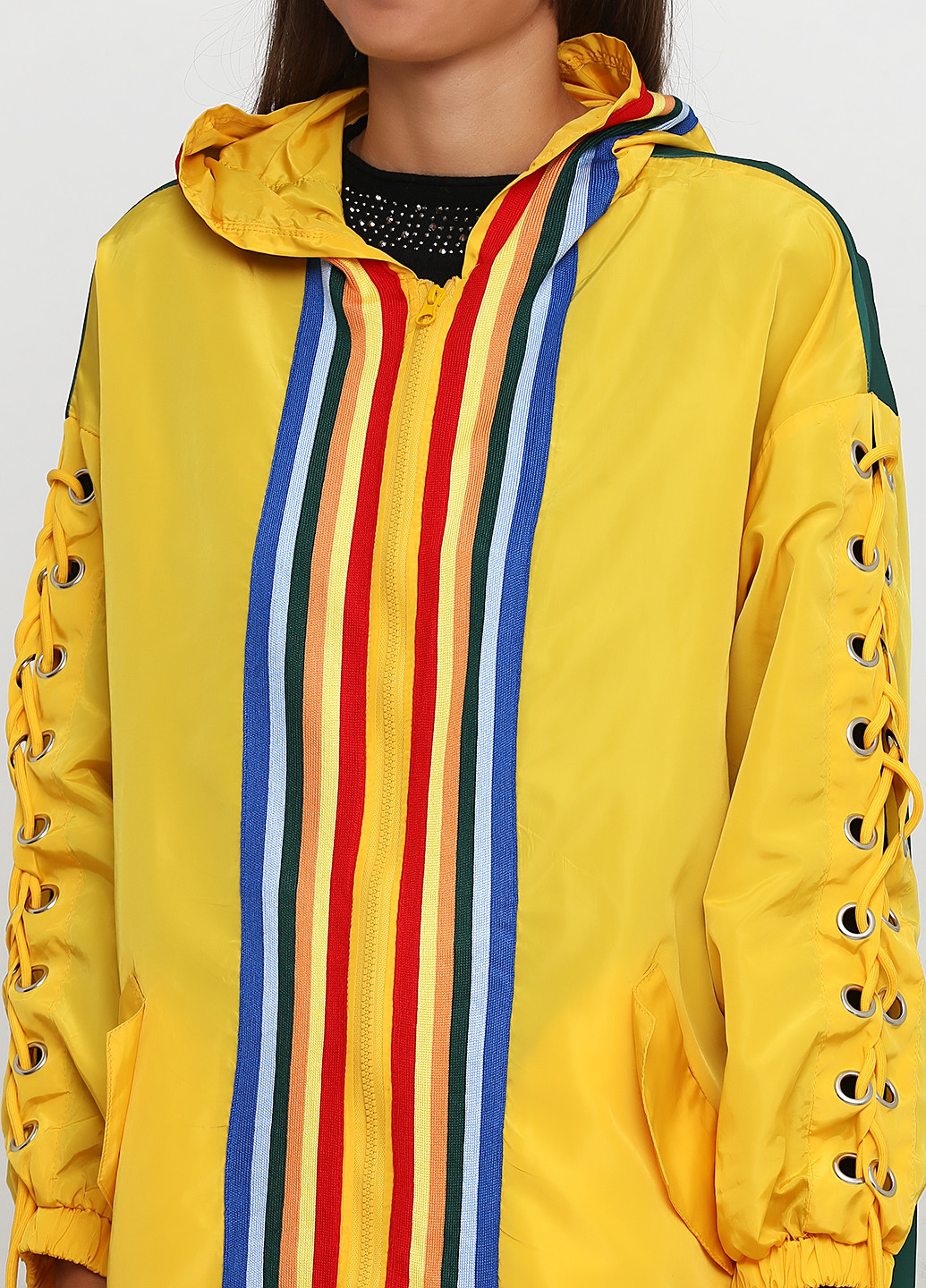 Желтая демисезонная куртка Aikha
