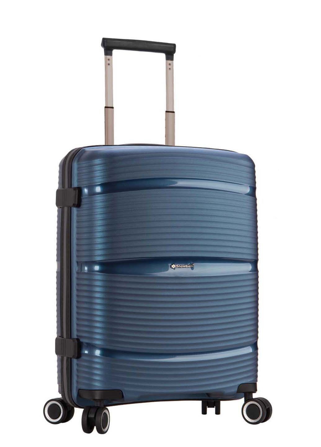 Валіза Малий S Ручна поклажа Поліпропілен 94103 35л 55х38х20см Snowball (254070261)