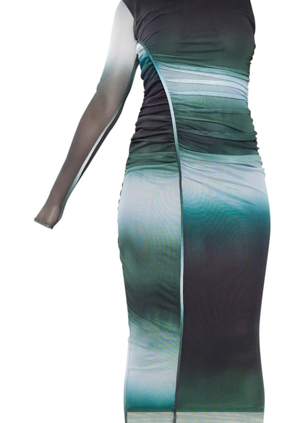 Морської хвилі кежуал сукня PrettyLittleThing з градієнтом