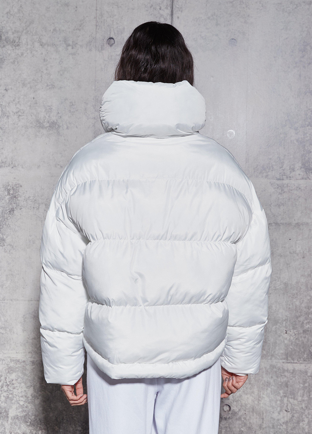 Біла зимня куртка Missguided