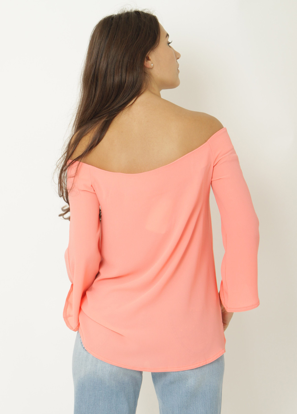 Персикова літня блуза Ko-style