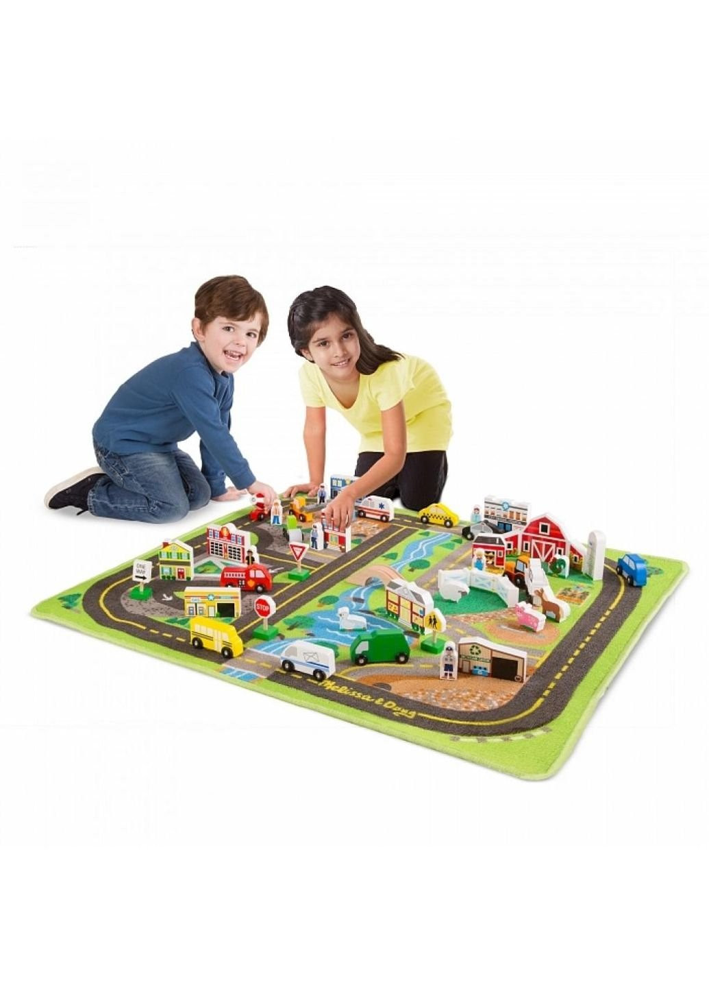 Детский коврик Мега-набор Коврик с игрушками (MD5195) Melissa&Doug (254068912)