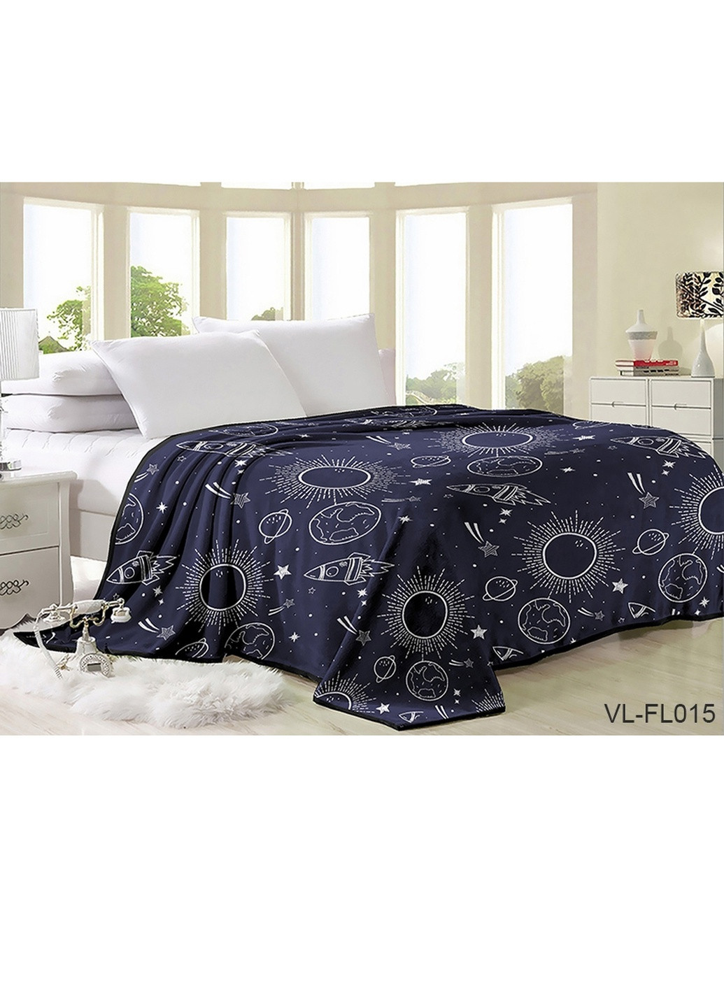 Плед микрофибра 160х220 см ТМ TAG (252155182)