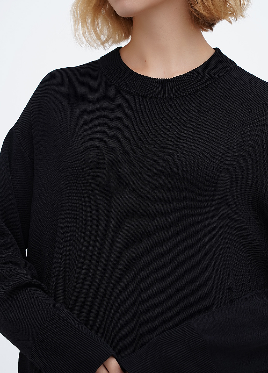 Чорна кежуал сукня H&M однотонна