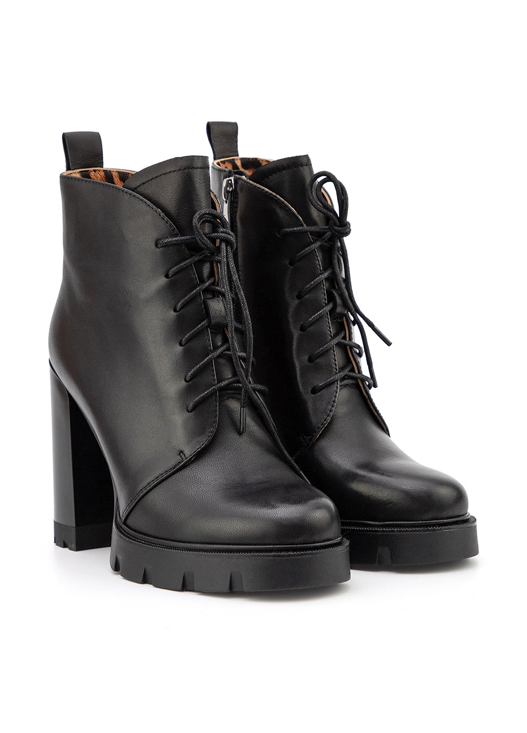 Черные демисезонная ботильоны Respect