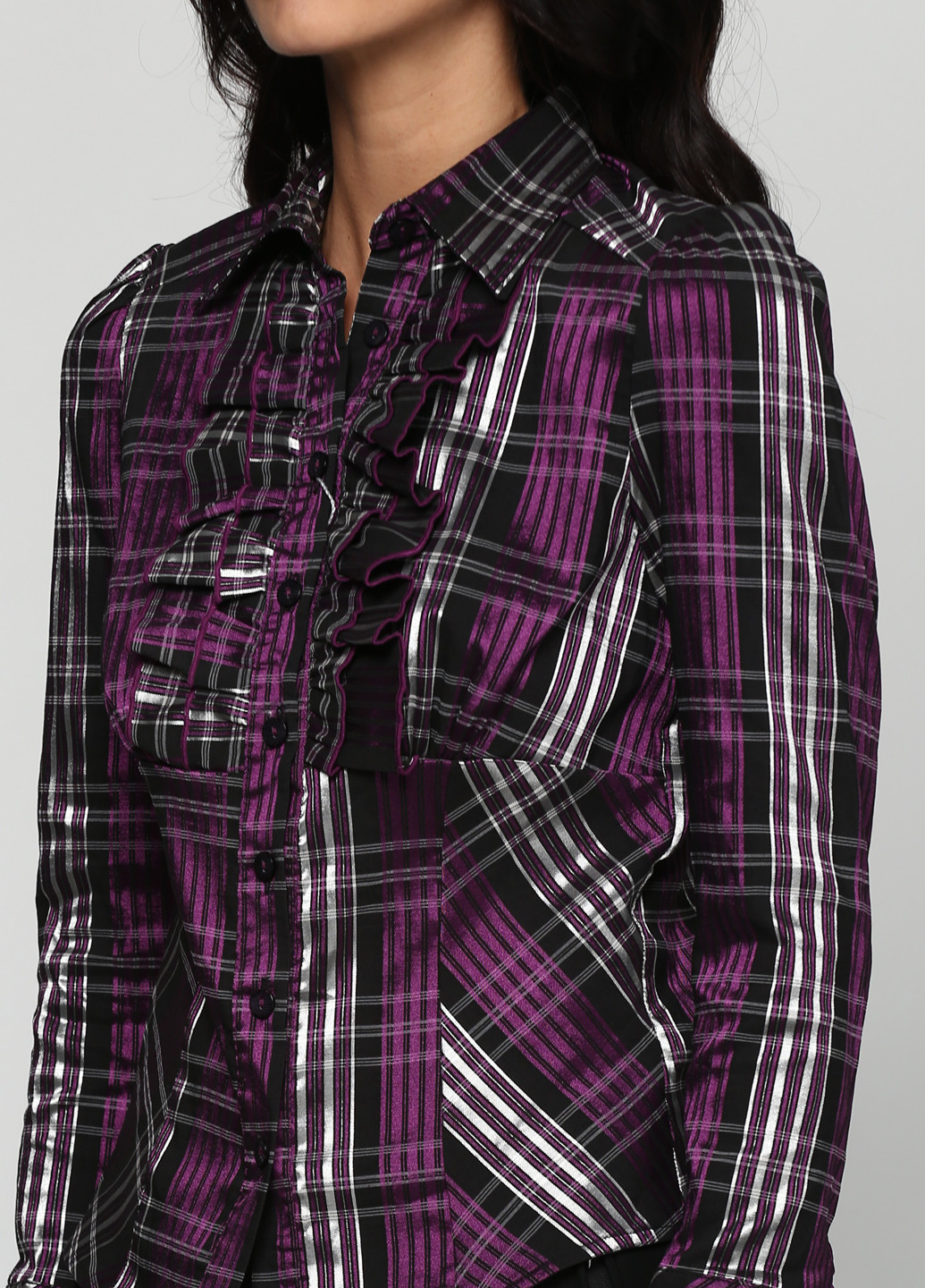 Фіолетова демісезонна блуза Ravol