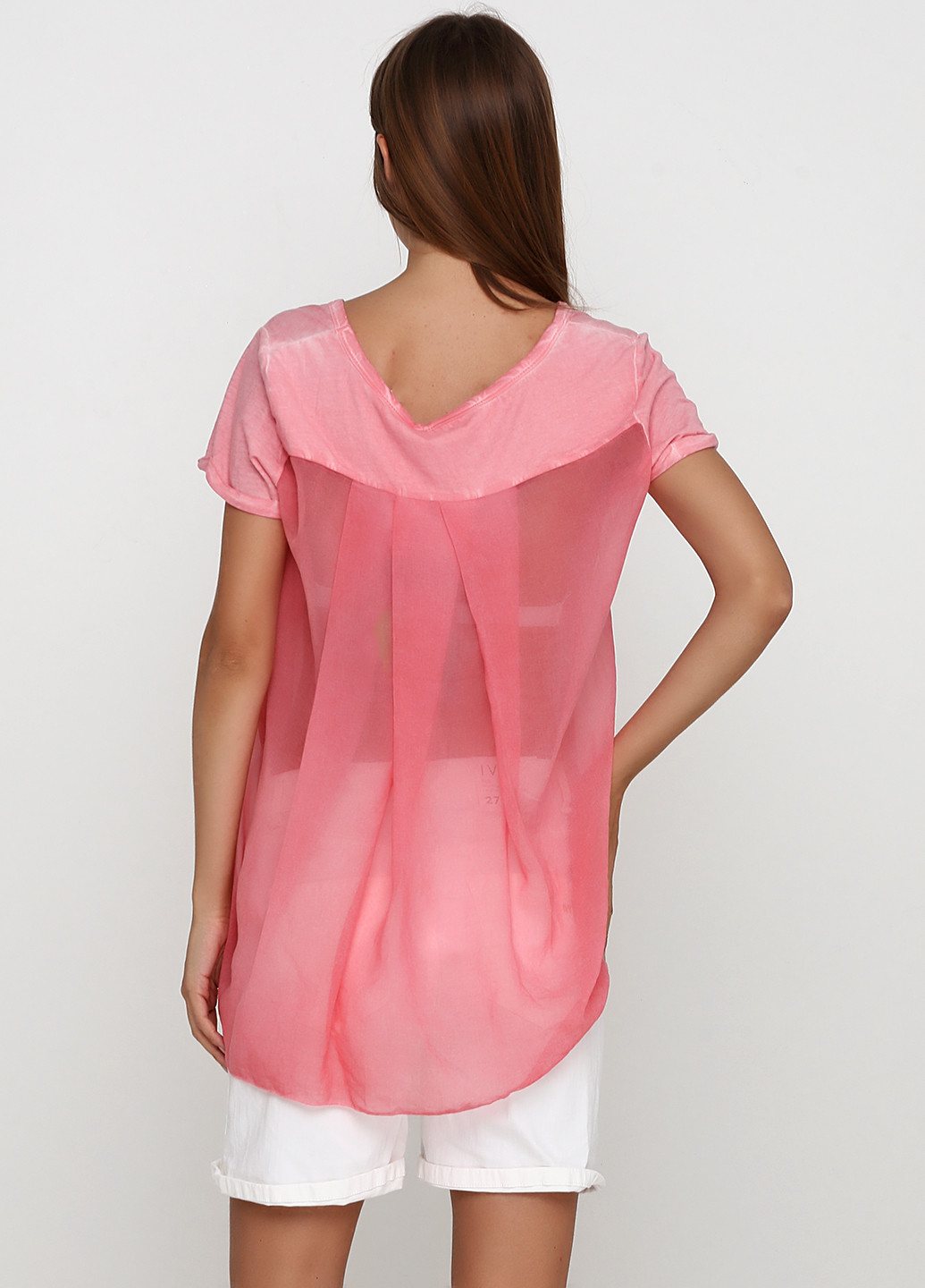 Розовая летняя блуза Pieszak