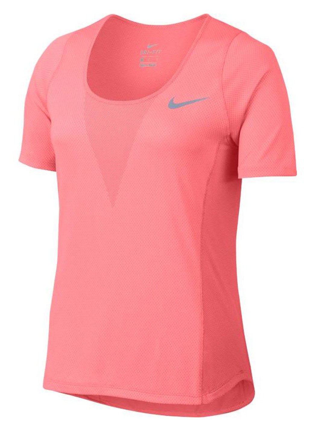 Розовая летняя футболка с коротким рукавом Nike