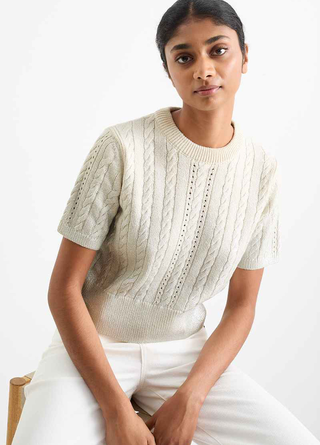 Кремовый демисезонный джемпер джемпер C&A