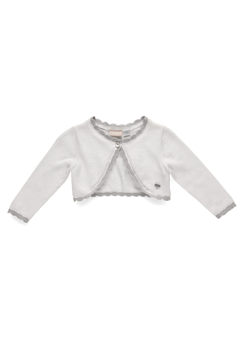 Белый демисезонный кардиган Chicco