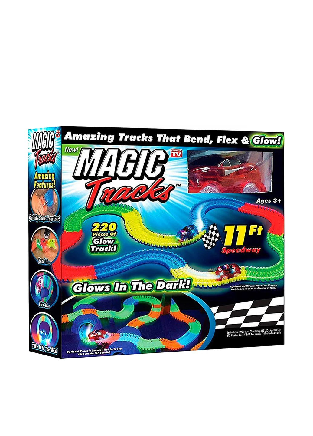 Ігровий набір Дорога Magic Tracks (220 деталей, машинка) Tv-Shop (45904378)