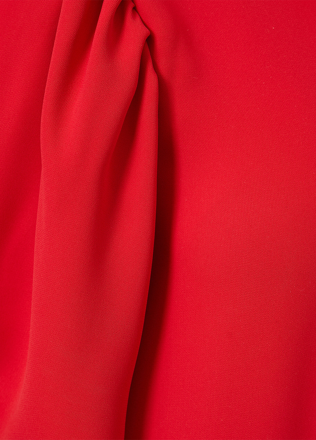 Красное кэжуал платье а-силуэт KOTON однотонное