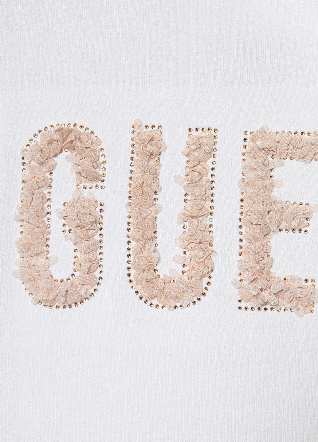 Біла літня футболка Guess