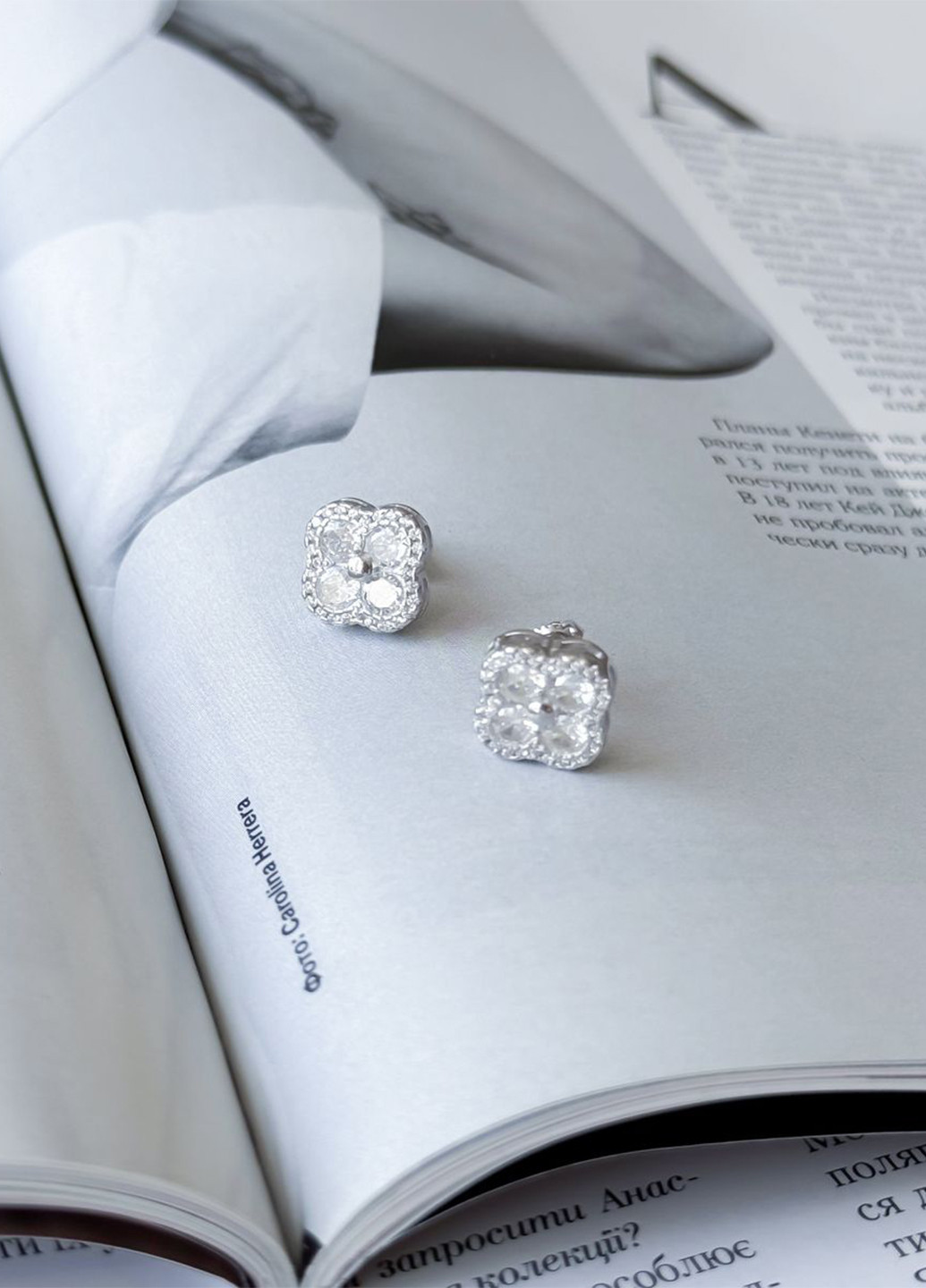 Серьги Silver Flame (295365818)