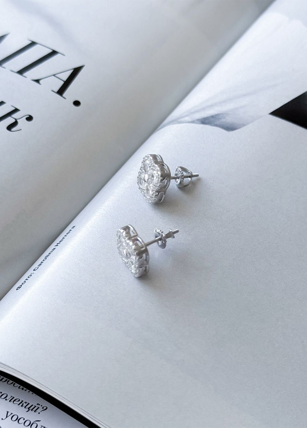 Серьги Silver Flame (295365818)