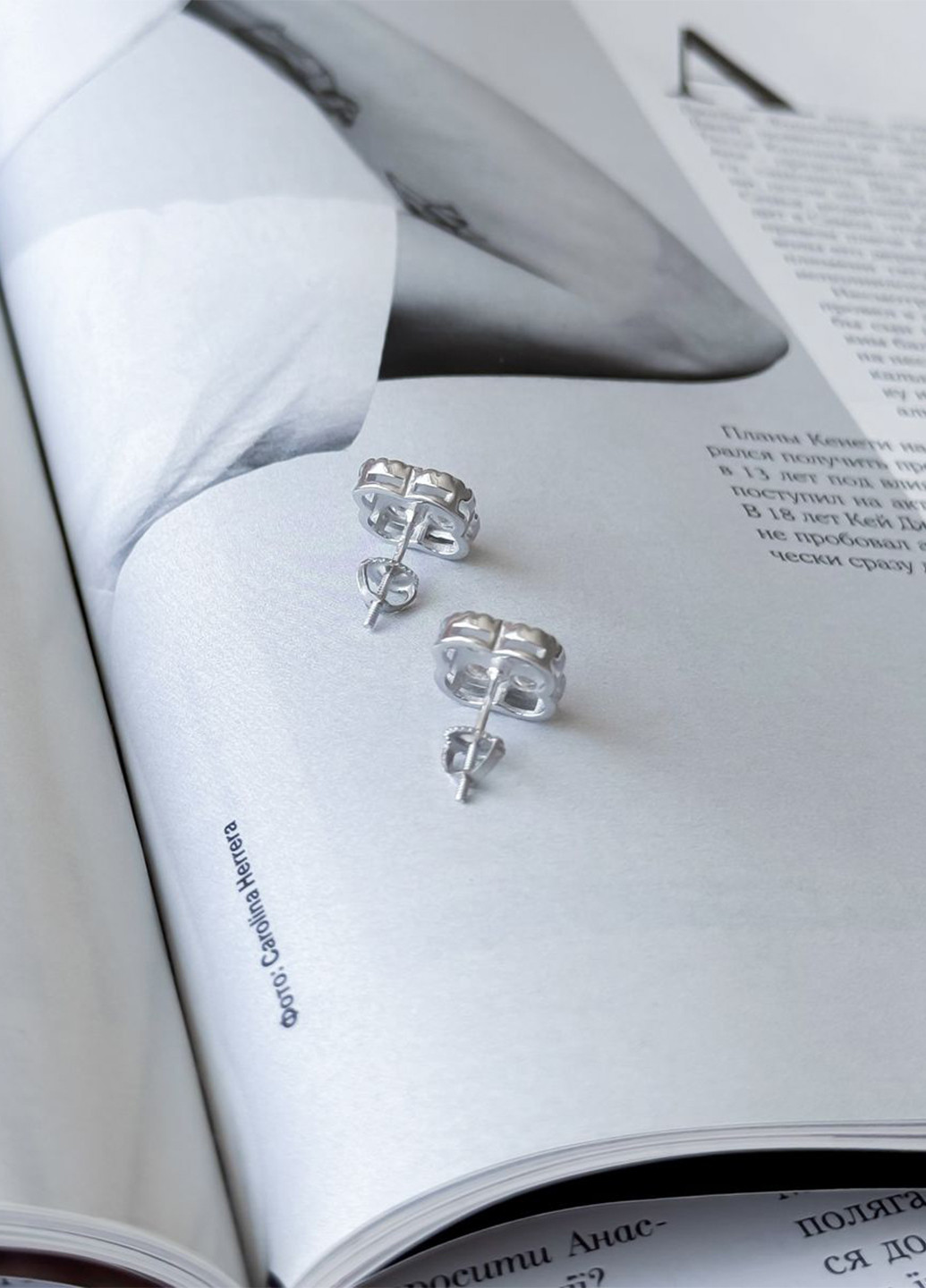 Серьги Silver Flame (295365818)