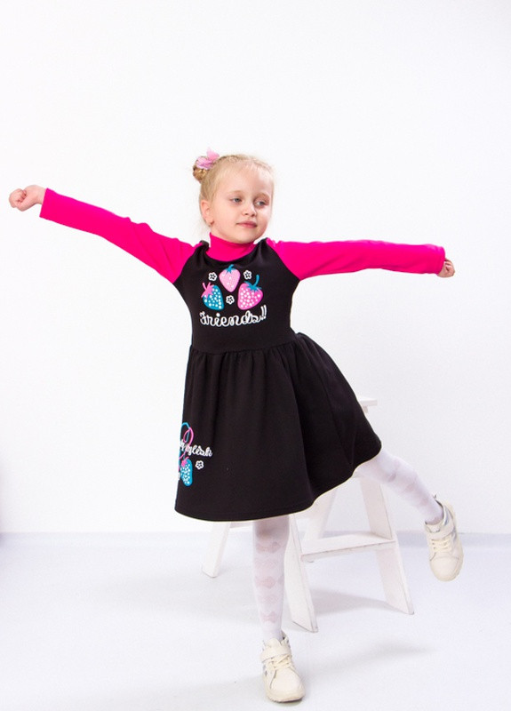 Малиновое платье для девочки (p-8500) Носи своє (254006753)