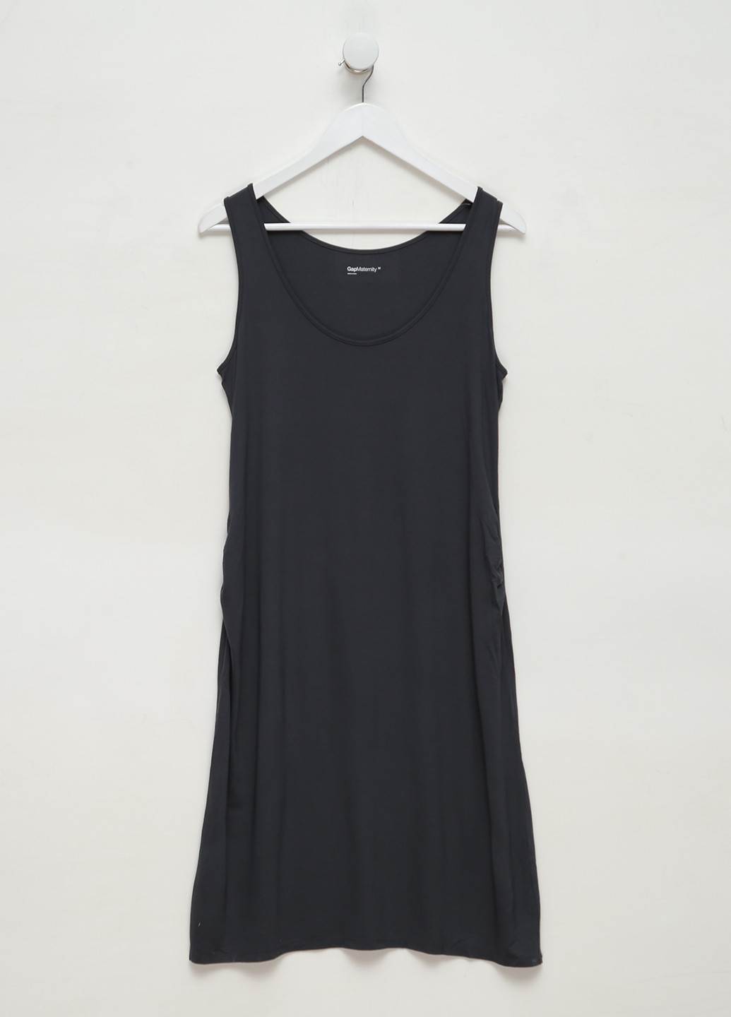 Темно-сіра кежуал плаття для вагітних сукня-майка Gap однотонна