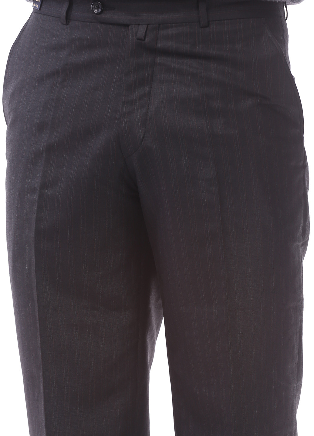 Черные классические демисезонные прямые брюки F.Lli Prada