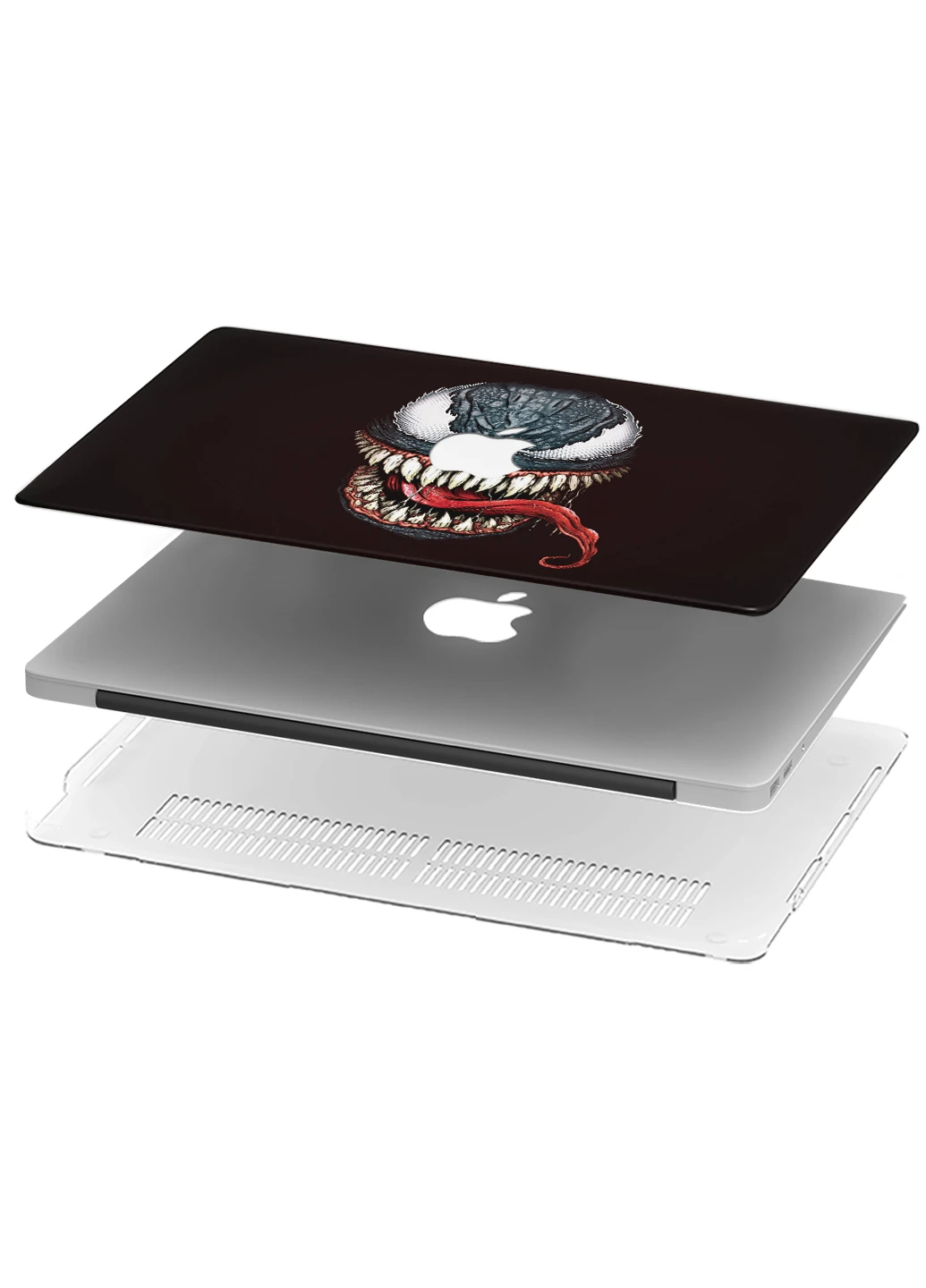 Чохол пластиковий для Apple MacBook 12 A1534/A1931 Веном Марвел (Venom Marvel) (3365-2304) MobiPrint (218987953)