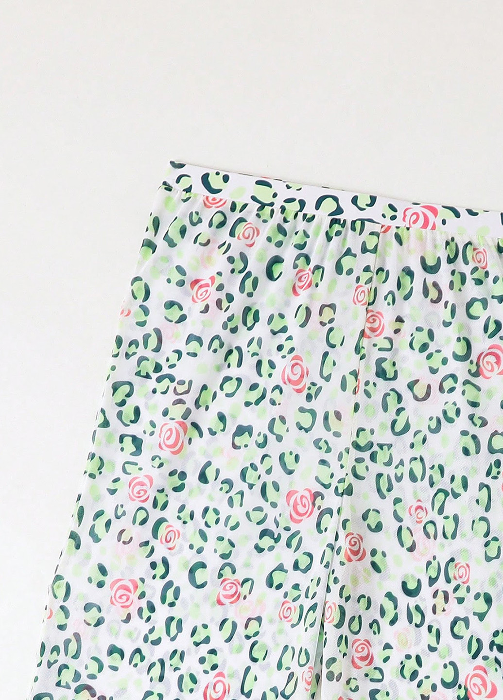 Комбінований літній купальник (ліф, трусики, штани) роздільний, бікіні, топ SHEIN