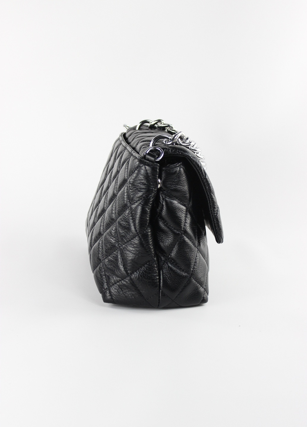 Сумка / Жіноча сумка / Жіноча шкіряна сумка/ Сумка з натуральної шкіри / Polina&Eiterou однотонна чорна кежуал